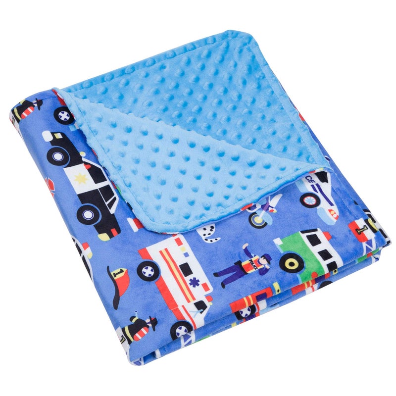 Wildkin Plush Baby Blanket â€“ Soft & Cozy Comfort, Ideal for Toddlers, Travel & Daycare - Heroes - Image 1